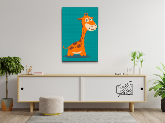 Diamond Painting - Lille Giraf