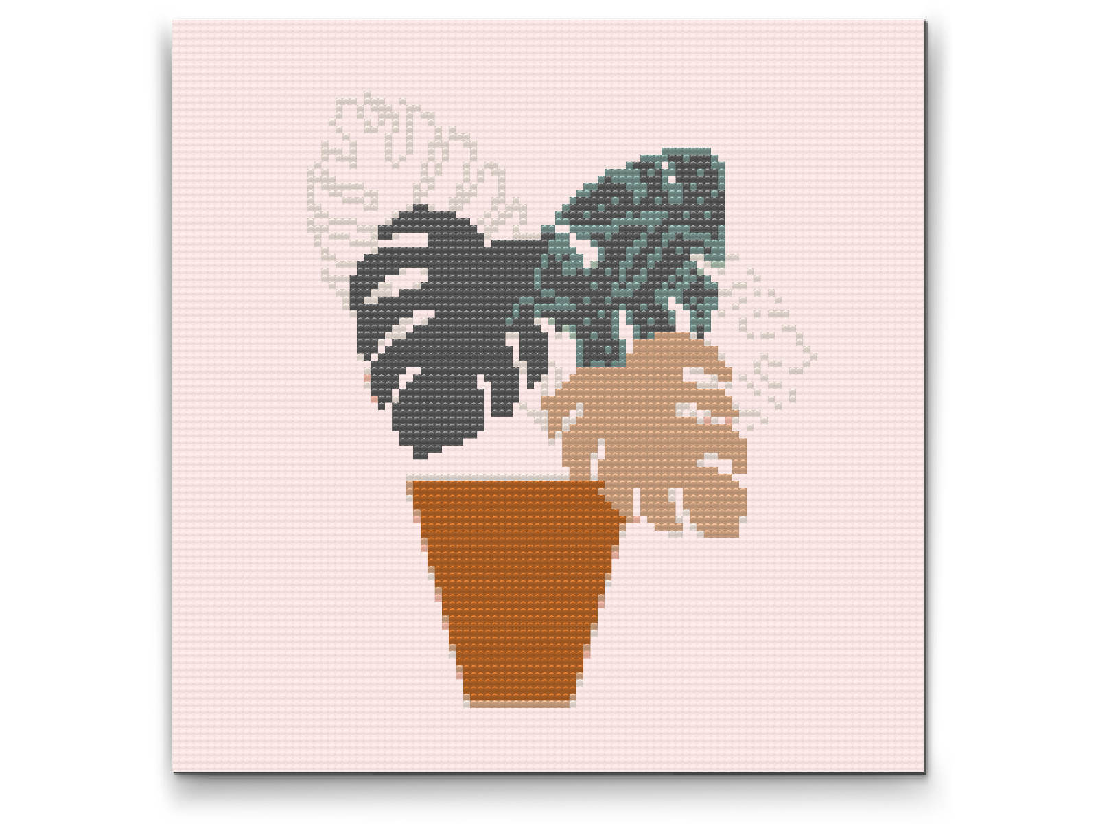 Diamond Painting - Boho Monstera