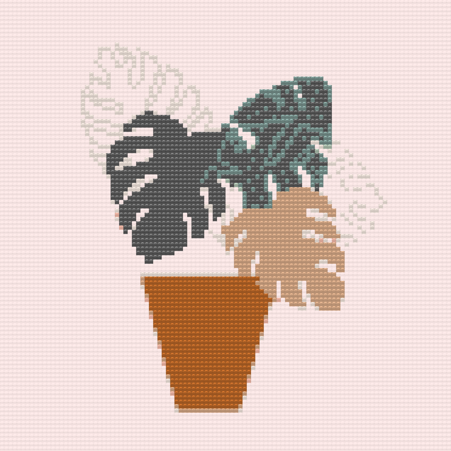 Diamond Painting - Boho Monstera