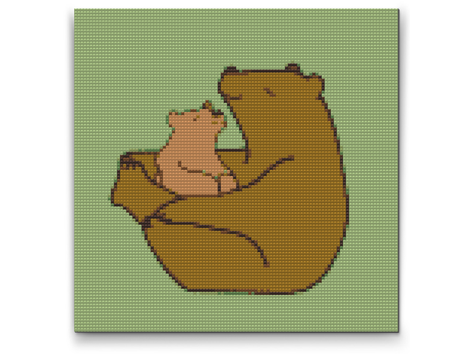 Diamond Painting - Mor Bjørn med Baby Bjørn