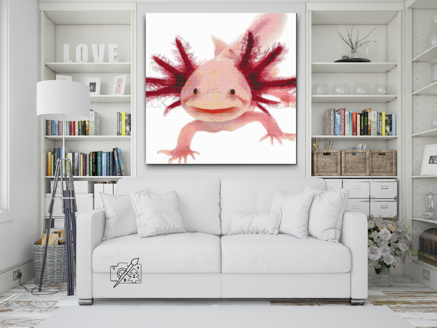 Diamond Painting - Axolotl 3