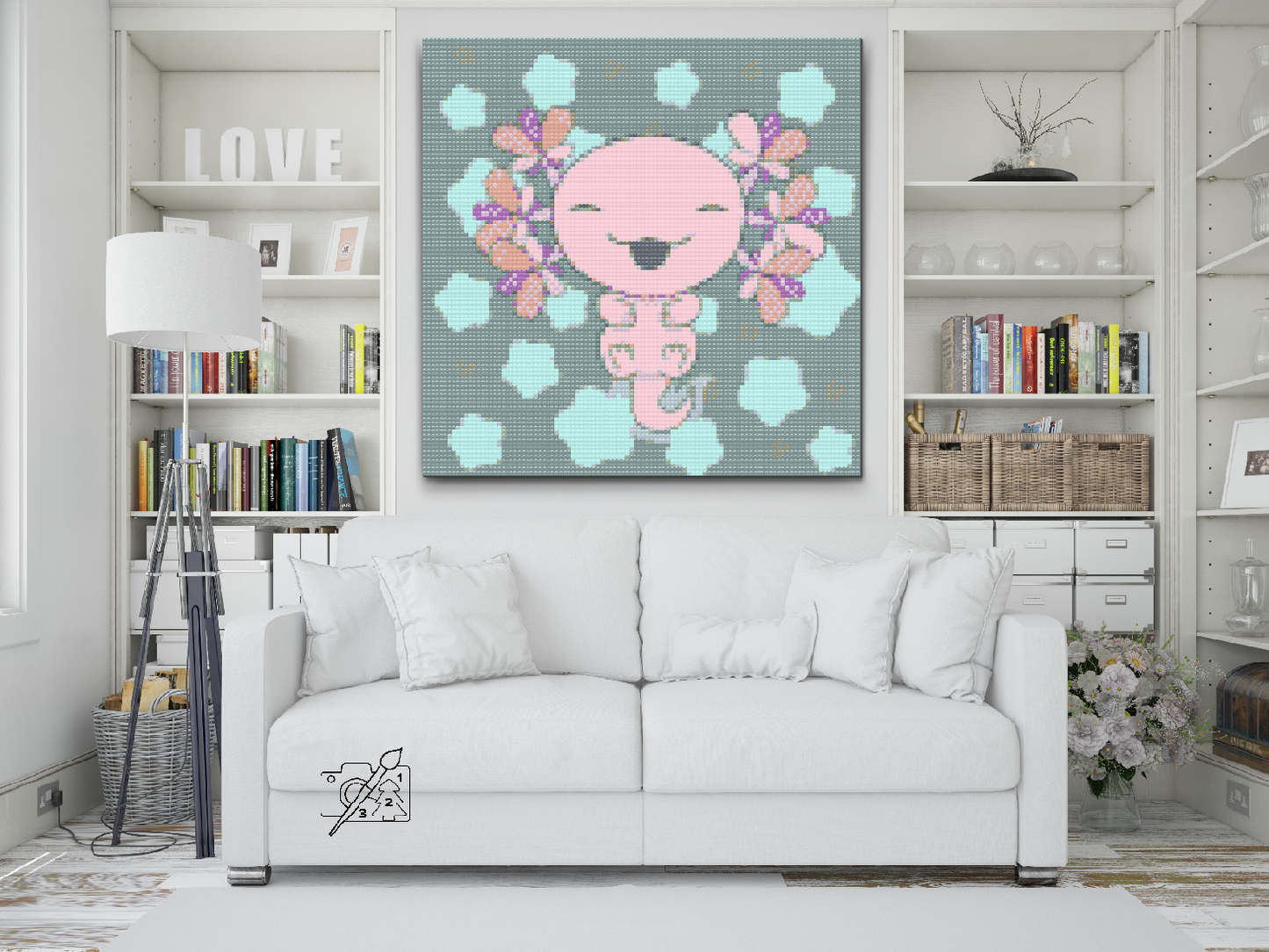 Diamond Painting - Axolotl