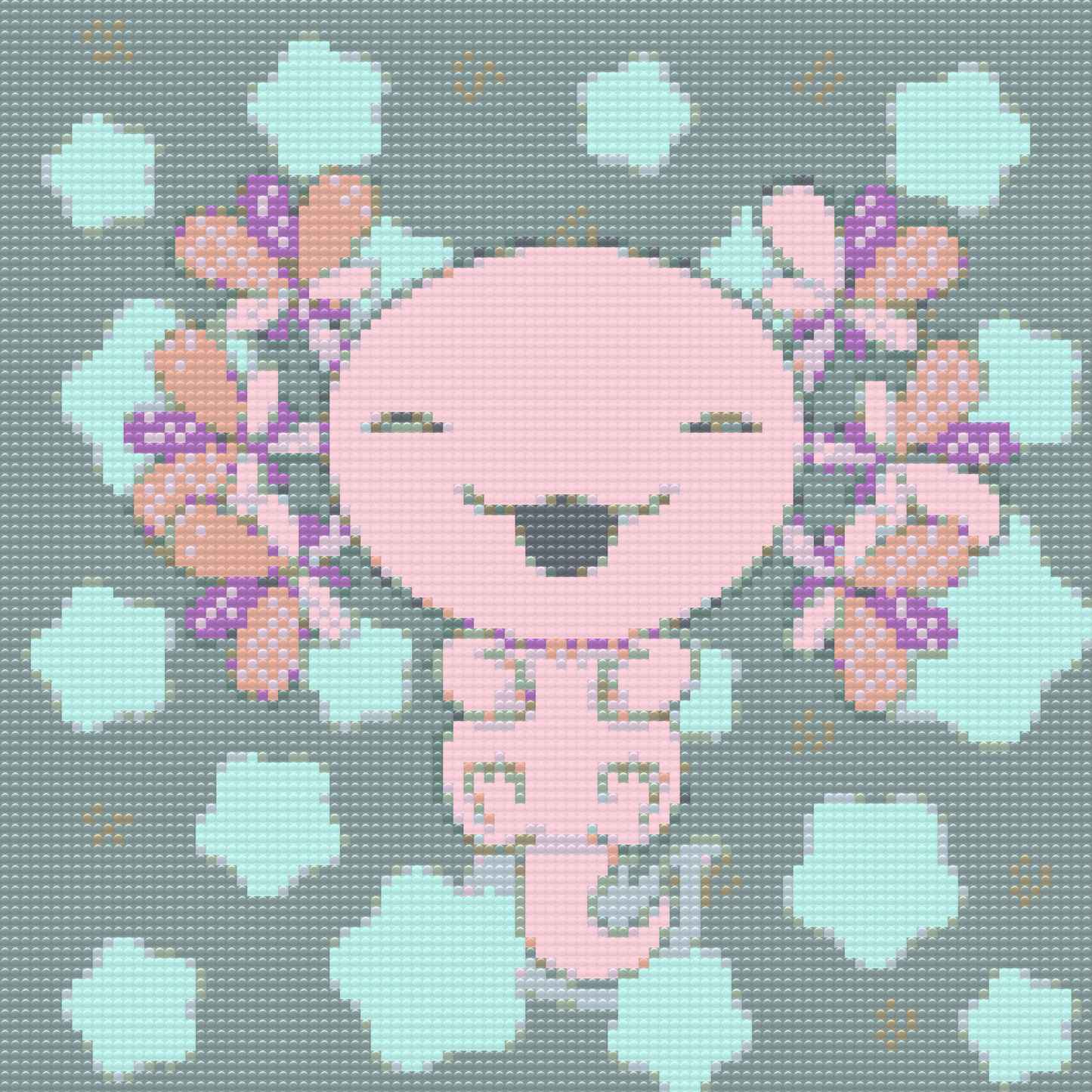 Diamond Painting - Axolotl