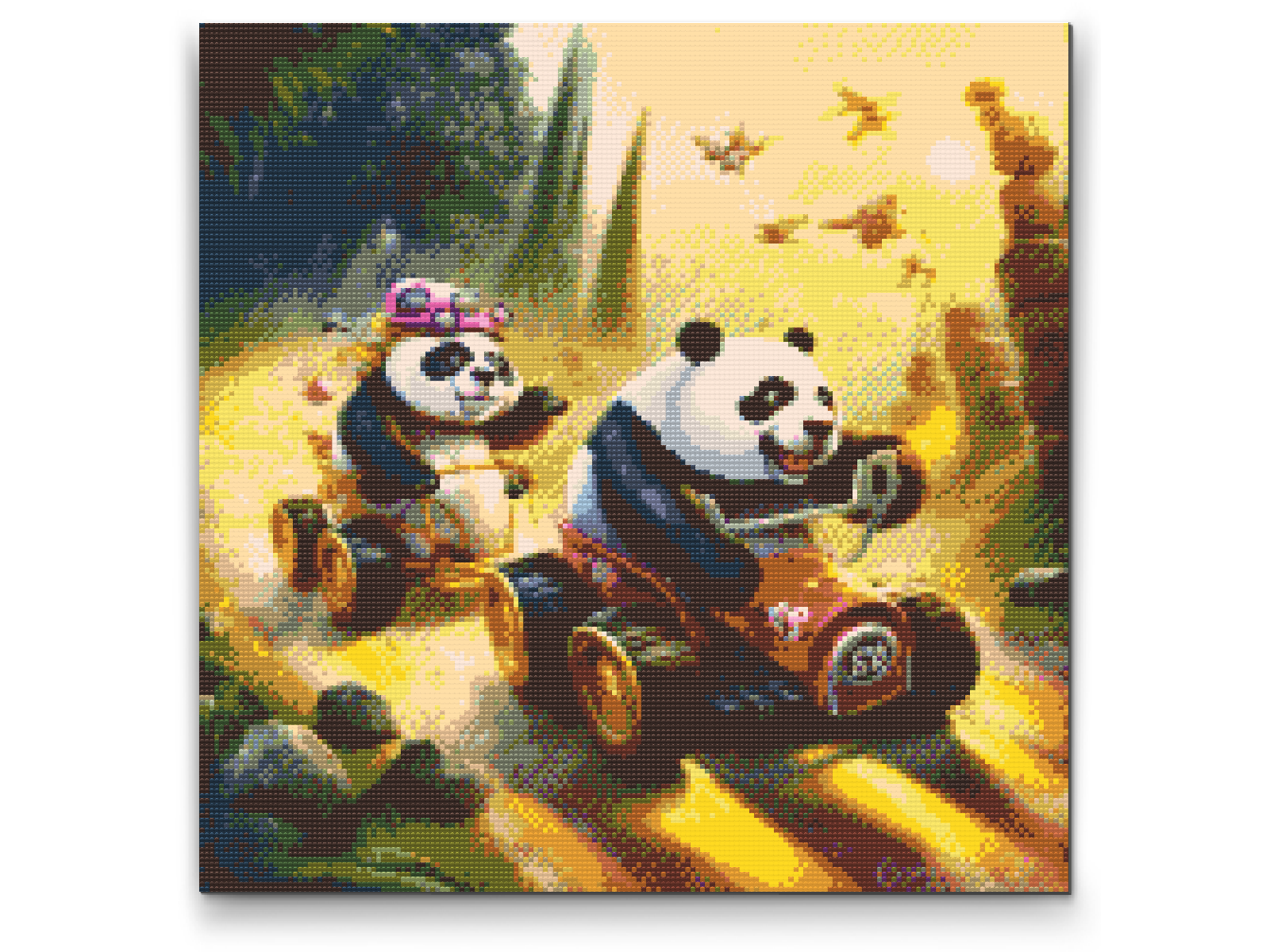 Diamond Painting - Panda Race