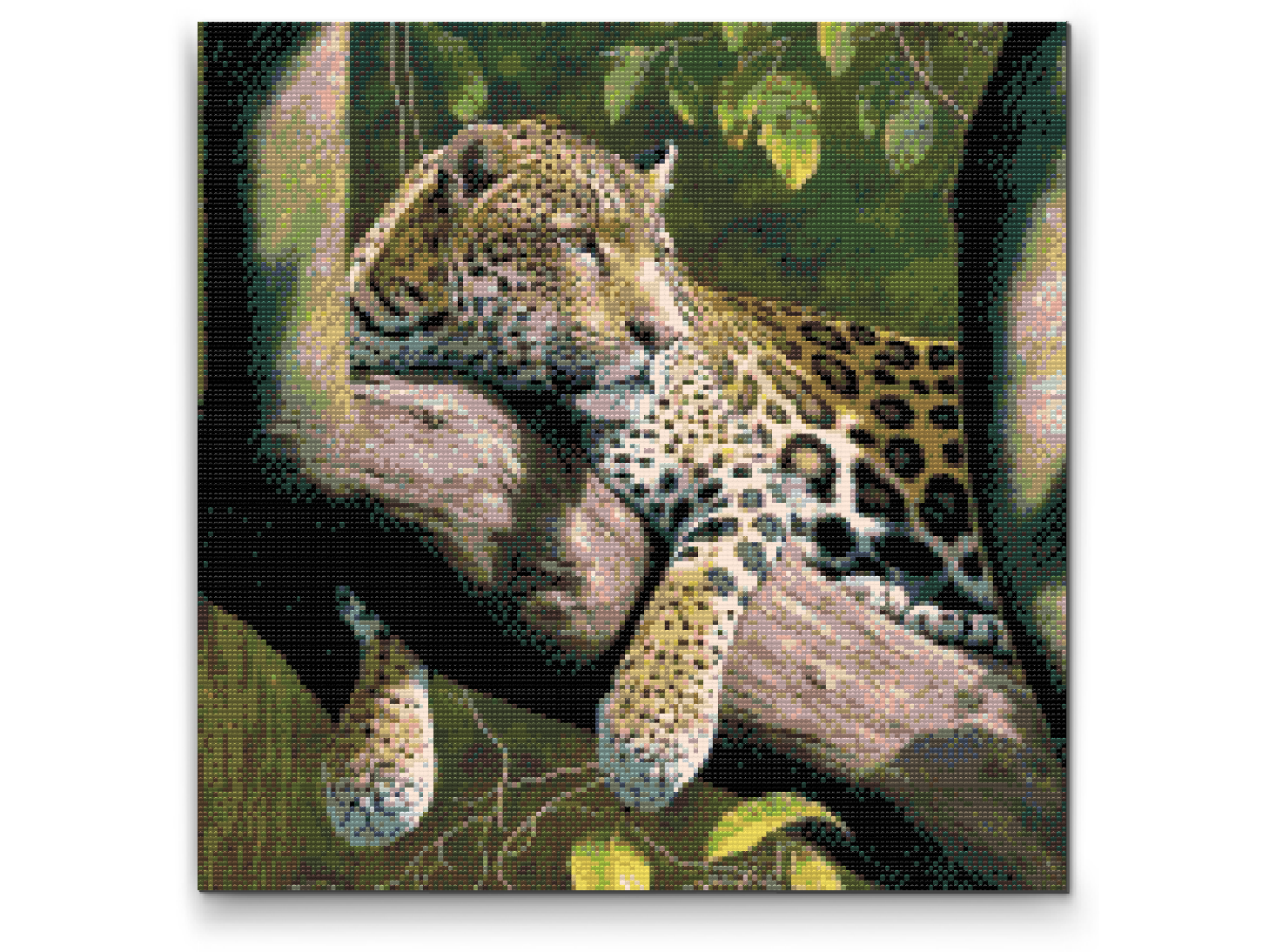 Diamond Painting - Plettet Leopard