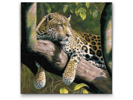 Diamond Painting - Plettet Leopard