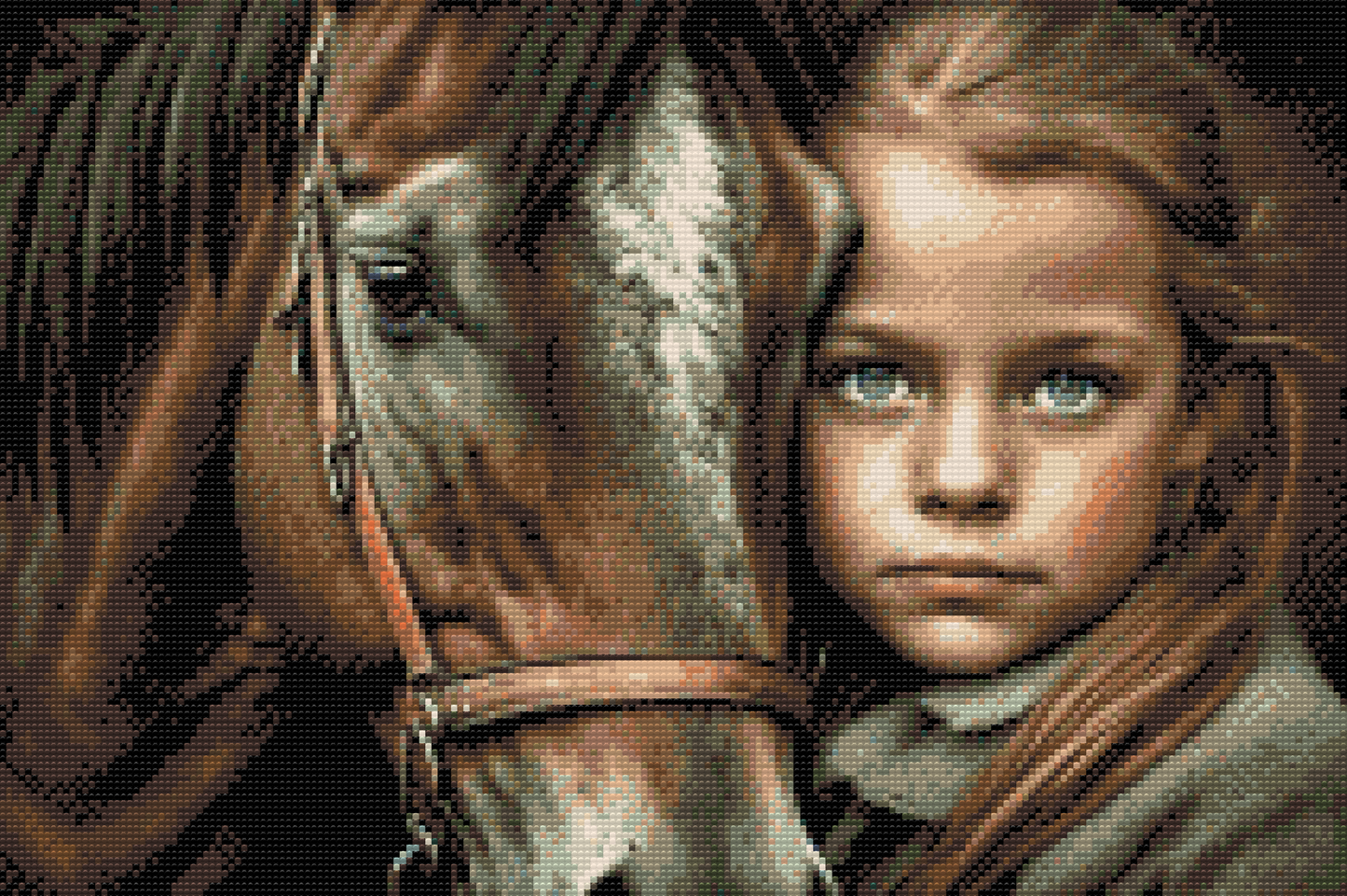 Diamond Painting - Et uadskilleligt venskab