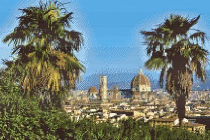 Diamond Painting - Udsigt over Italiens skønhed