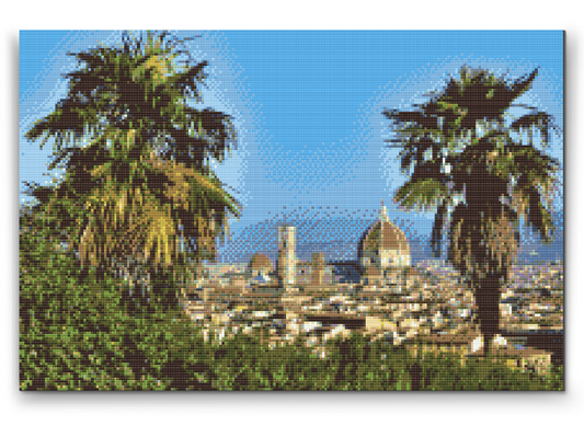 Diamond Painting - Udsigt over Italiens skønhed