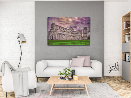 Diamond Painting - Det skæve tårn i Pisa 2