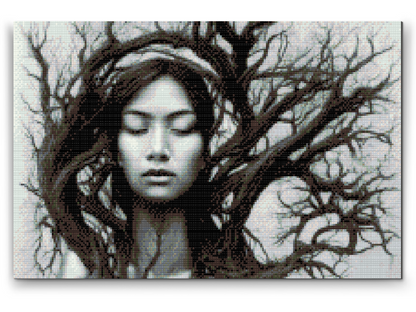 Diamond Painting - Mystisk Kvinde