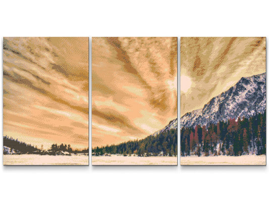 Diamond Painting - Høje Tatra (sæt af 3)