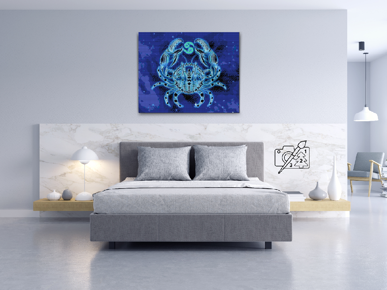 Diamond Painting - Krebs