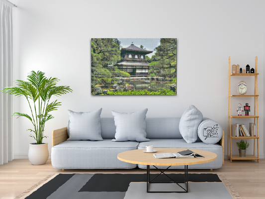 Diamond Painting - Ginkaku-ji-templet