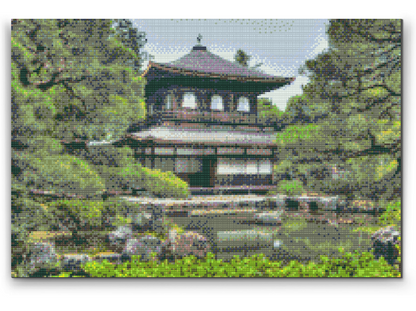 Diamond Painting - Ginkaku-ji-templet