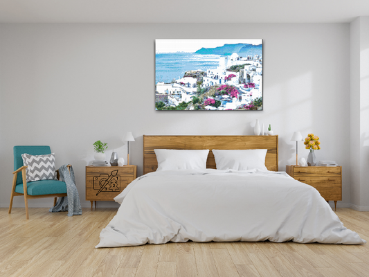 Diamond Painting - Santorini