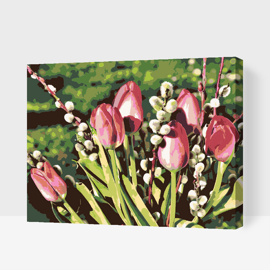 Paint by Numbers - Tulipaner