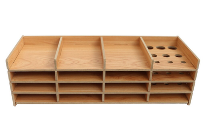 Tilbehør - Træholder til bakker – Diamond Painting organizer