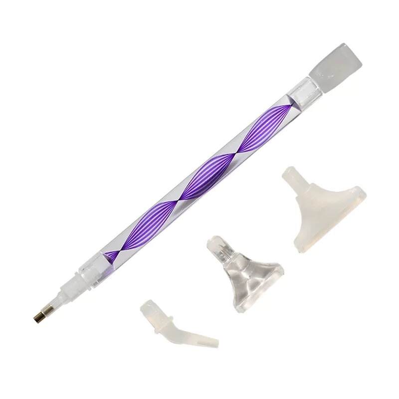 Tilbehør - Diamond Painting pen - Spiral med 5 spidser
