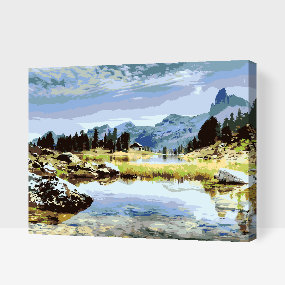 Paint by Numbers - Dolomitterne