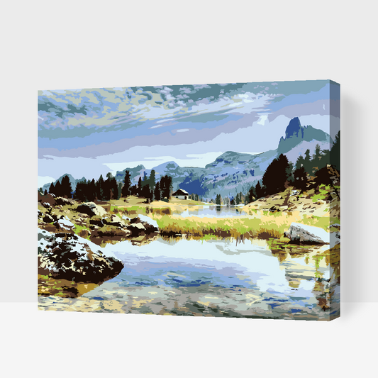 Paint by Numbers - Dolomitterne
