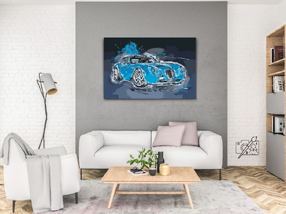 Paint by Numbers - Wiesmann GT MF4