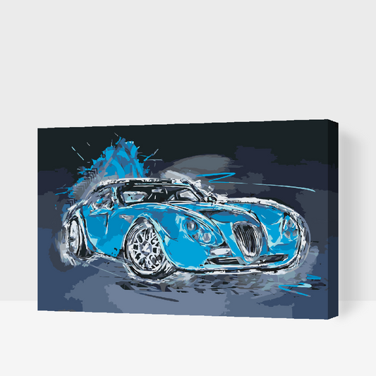 Paint by Numbers - Wiesmann GT MF4