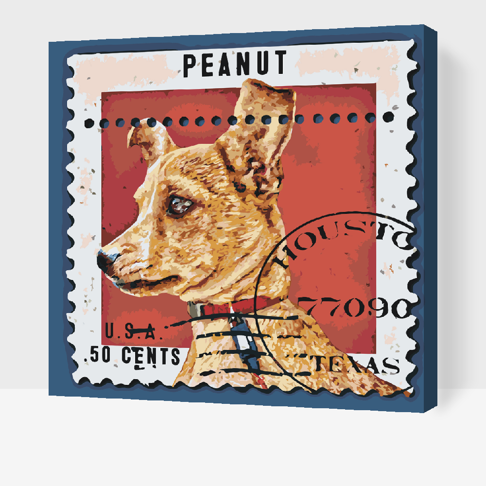 Paint by Numbers - Hundestempel