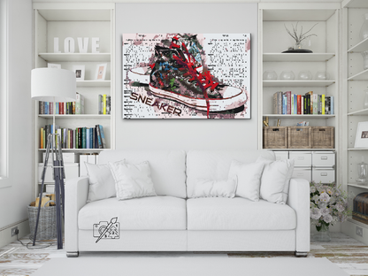 Paint by Numbers - Converse Sneakers