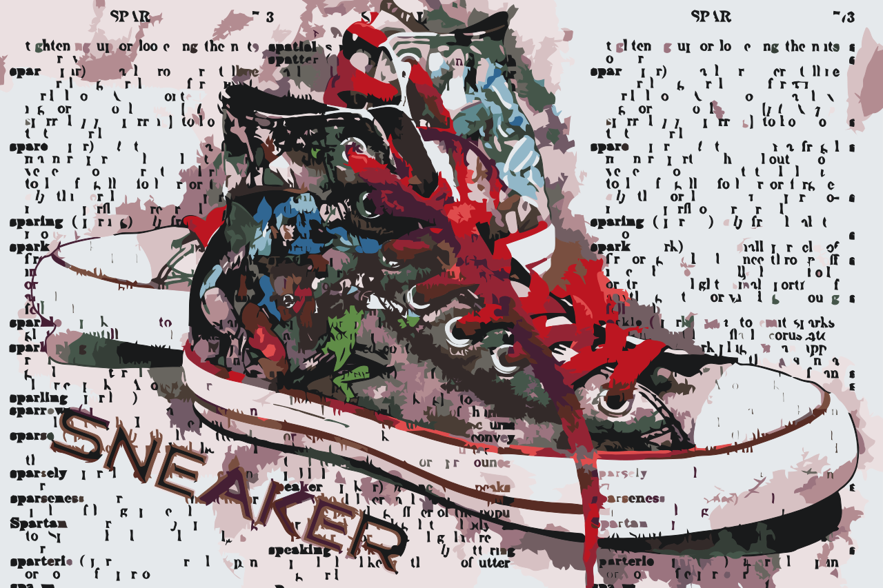 Paint by Numbers - Converse Sneakers