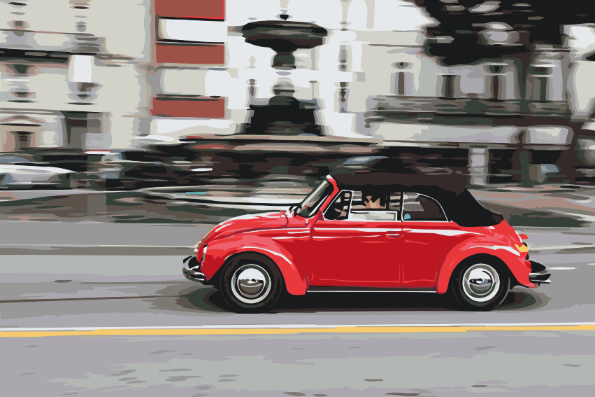 Paint by Numbers - Volkswagen Boble 2