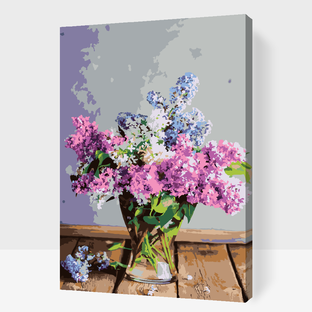 Paint by Numbers - Syrener i en vase