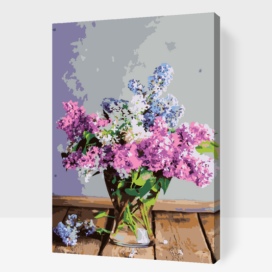 Paint by Numbers - Syrener i en vase