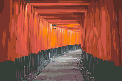 Paint by Numbers - Sanctuary Inari