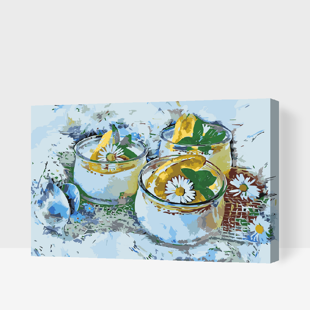 Paint by Numbers - Orange Cream