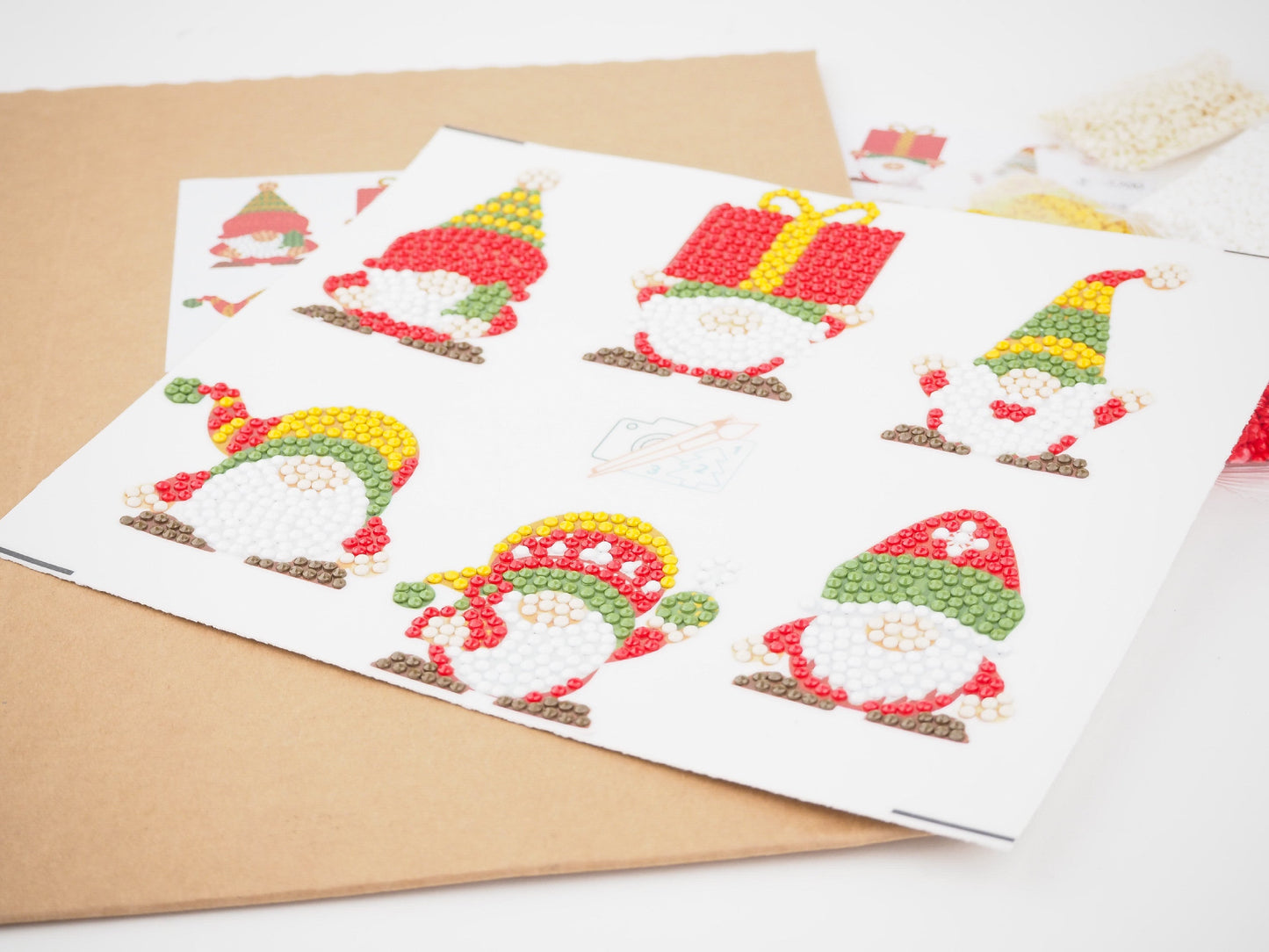 Diamond Painting Sticker - Julenisser