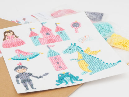 Diamond Painting Sticker - Prinsesse