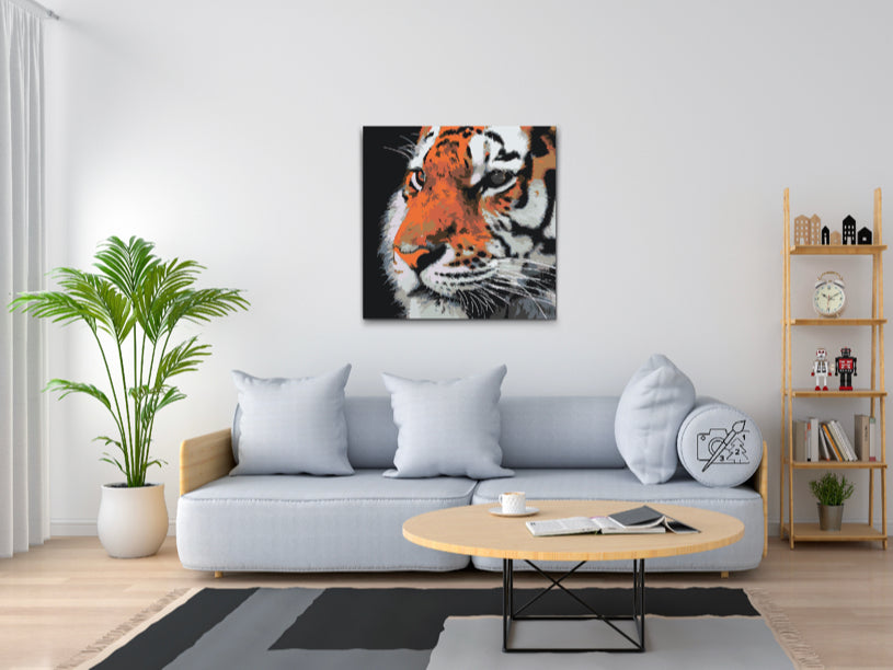 Paint by Numbers - Tiger