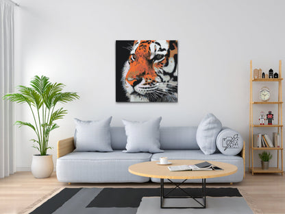 Paint by Numbers - Tiger