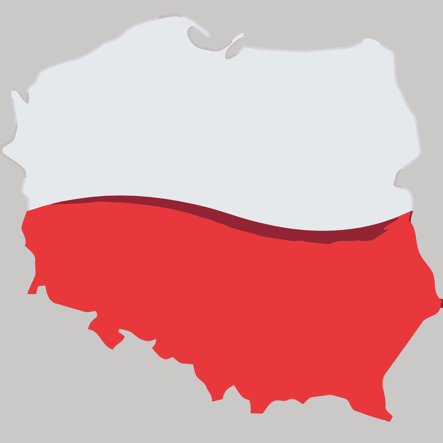 Paint by Numbers - Kort over Polen
