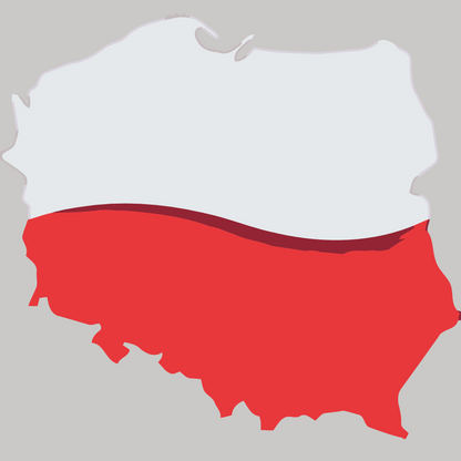 Paint by Numbers - Kort over Polen