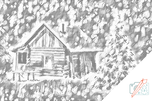 Mal-med-prikker -  Eventyrhuset