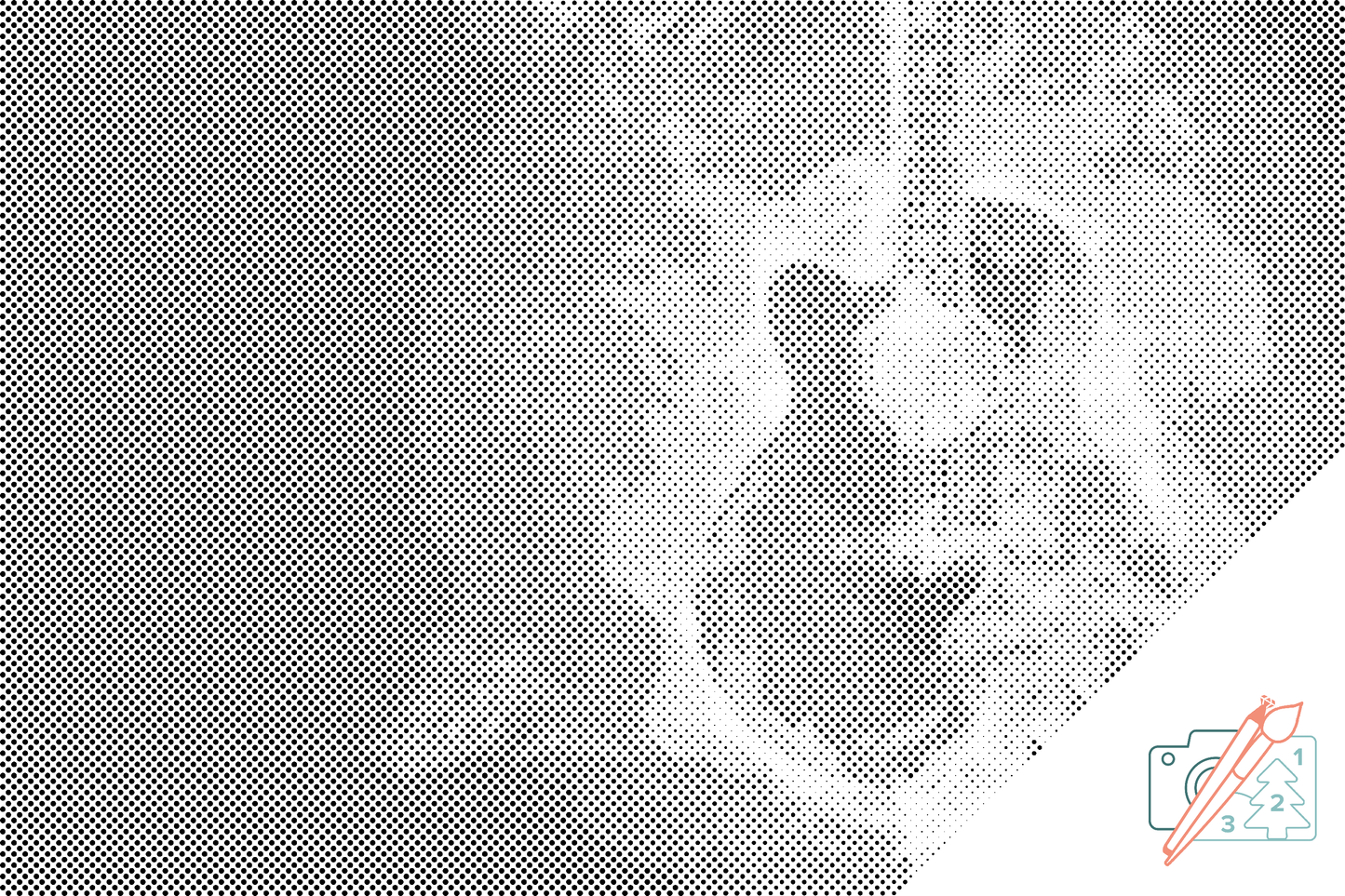 Mal-med-prikker -  Burning Guitar