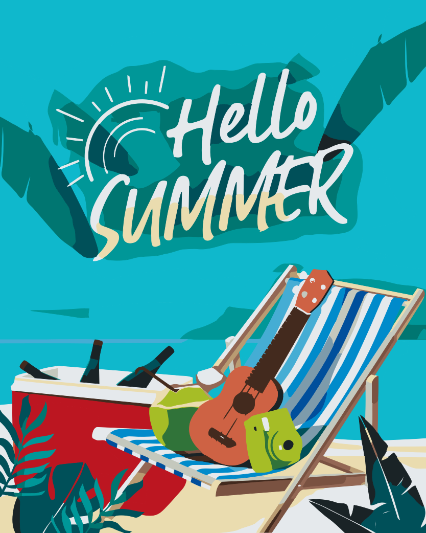 Paint by Numbers - Hej Summer
