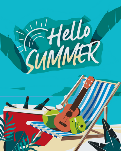 Paint by Numbers - Hej Summer