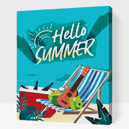 Paint by Numbers - Hej Summer