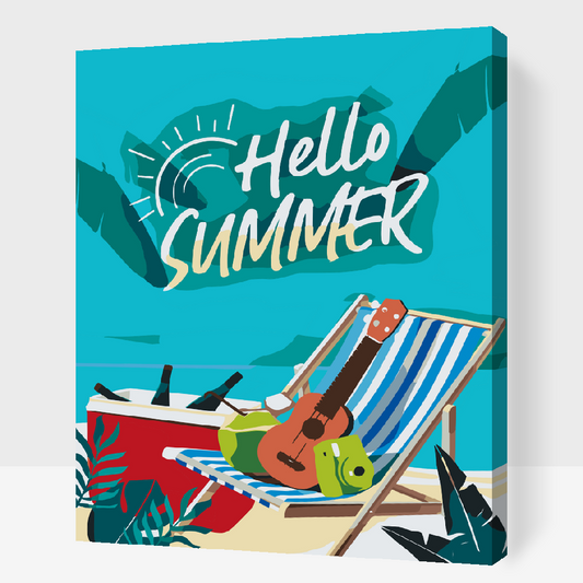 Paint by Numbers - Hej Summer