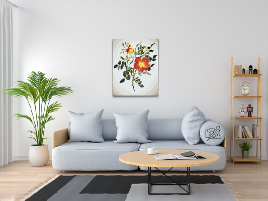 Paint by Numbers - Vintage Flowers VI