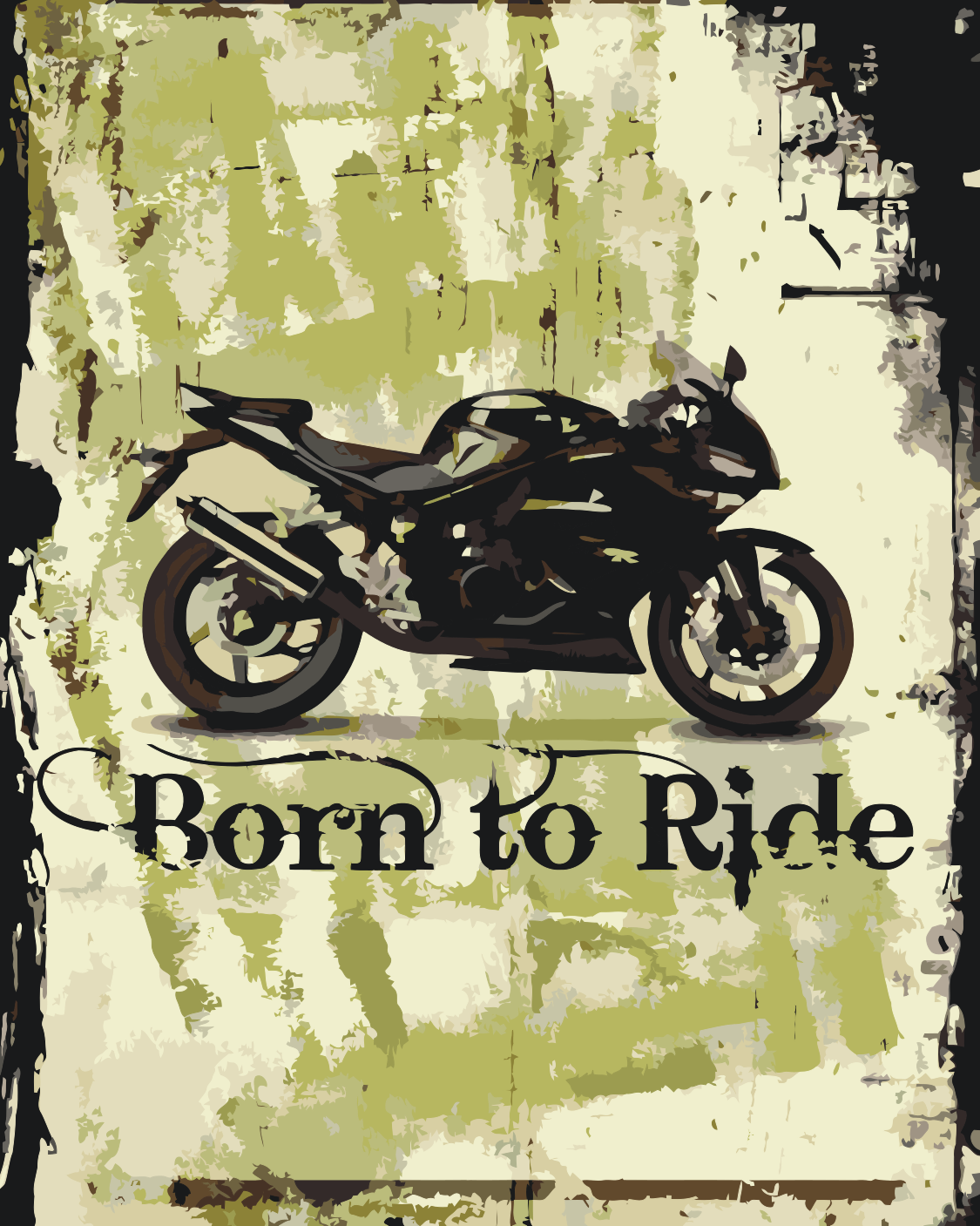 Paint by Numbers - Født til at ride