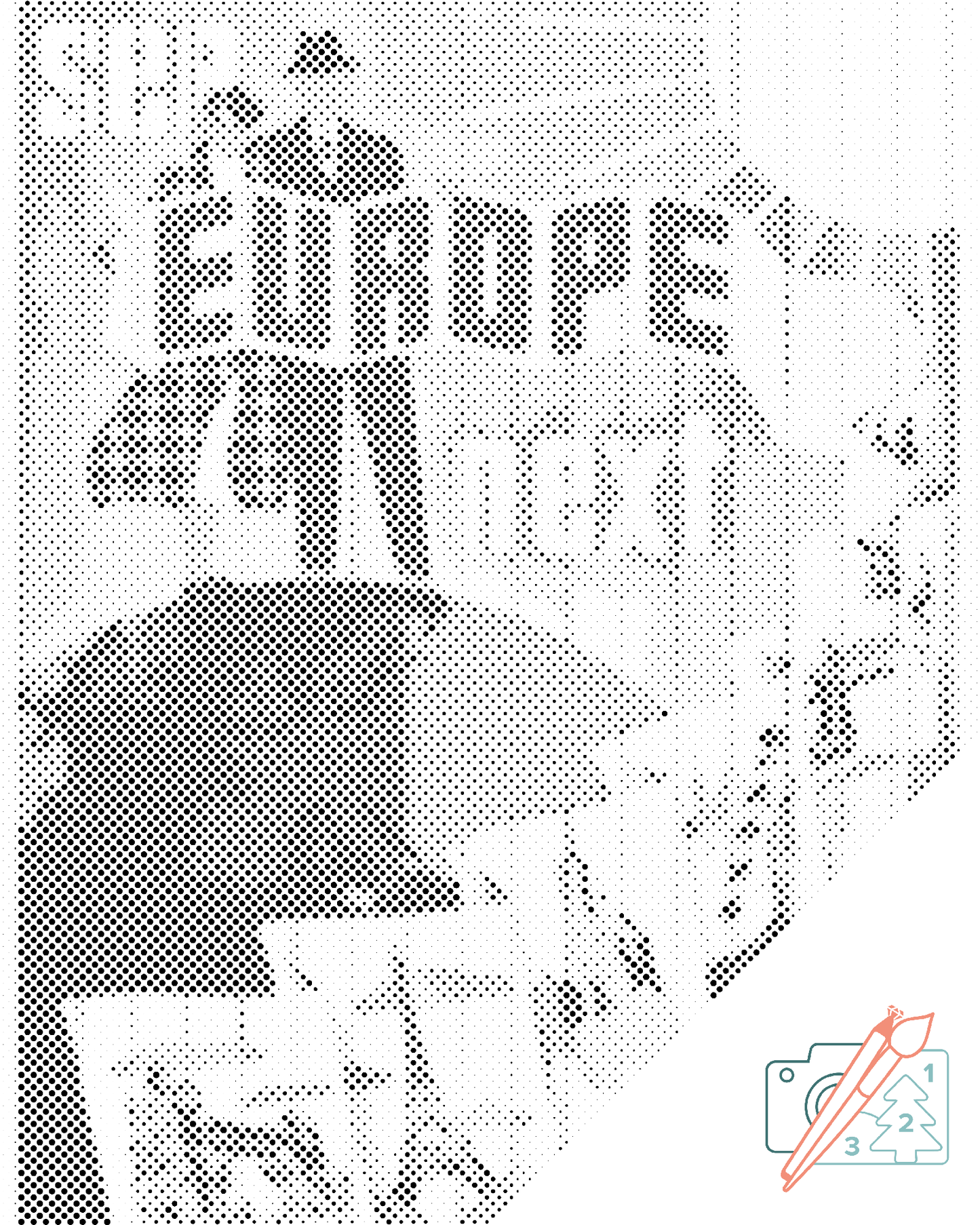 Mal-med-prikker -  Rejser rundt i Europa